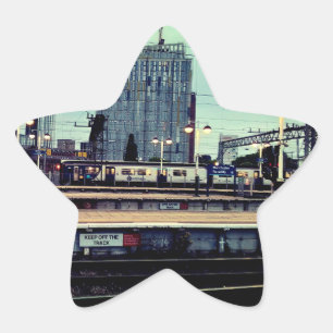 Sticker Étoile Gare de Manchester, avec vue