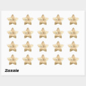 Sticker Étoile Gold Glitz Parties scintillant Sparkle Confetti (Feuille)