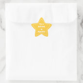 Sticker Étoile Gold Math Star Student (Sac)