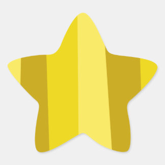 Sticker Étoile Gold Star