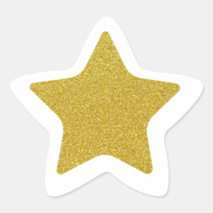 Sticker Étoile Gold Star