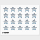Sticker Étoile Gold Stars Moons Blue Ombre (Feuille)