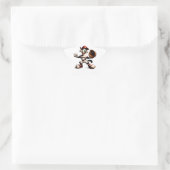 Sticker Étoile Goofy Cat Baseball Pitcher Monte (Sac)