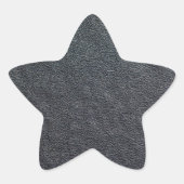 Sticker Étoile Grain de charbon Faux Cuir (Devant)