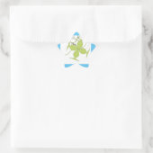 Sticker Étoile Green leaf (Sac)