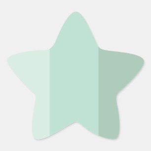 Sticker Étoile Green ombre