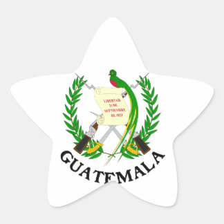 Sticker Étoile GUATEMALA - emblème/drapeau/armoiries/symbole