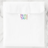 Sticker Étoile Hallelu Yah ! (arc-en-ciel) (Sac)