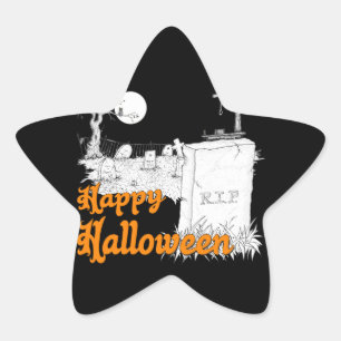 Sticker Étoile Halloween