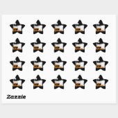 Sticker Étoile Halloween (Feuille)