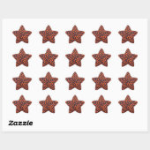 Sticker Étoile Halloween (Feuille)
