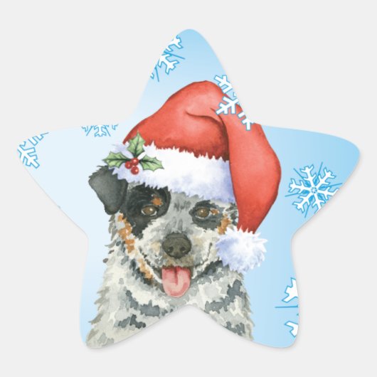 Sticker Étoile Happy Howliday ACD (Devant)
