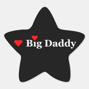 Sticker Étoile Heart Big Daddy