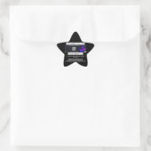 STICKER ÉTOILE ©️ HERESABOTTLE.COM #HERESABOTTLESWAG (Sac)