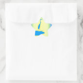 Sticker Étoile héron bleu (Sac)