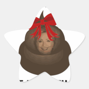 Sticker Étoile Hillary Poop