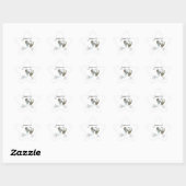 Sticker Étoile Histoire de Sealyham Terrier (Feuille)
