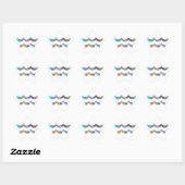 Sticker Étoile hologramme Aquarius (Feuille)