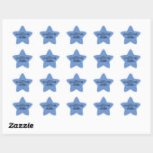 Sticker étoile Horn de qualité (Feuille)