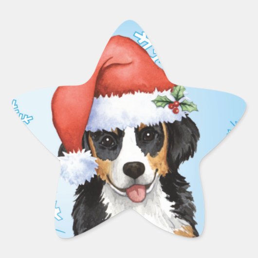 Sticker Étoile Howliday heureux Berner (Devant)