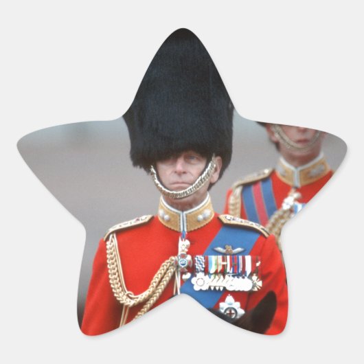 Sticker Étoile HRH Duke d'Édimbourg (Devant)
