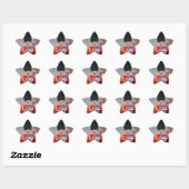 Sticker Étoile HRH Duke d'Édimbourg (Feuille)