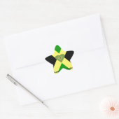 Sticker Étoile I Love Jamaica Have a Nice Day and a Better Night (Enveloppe)