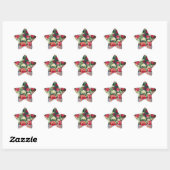 Sticker Étoile Imprimer Saint-Valentin (Feuille)