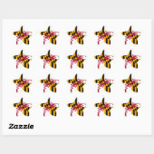 Sticker Étoile Indicateur de l'état du Maryland (Feuille)