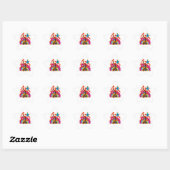 Sticker Étoile Inséparables (Feuille)