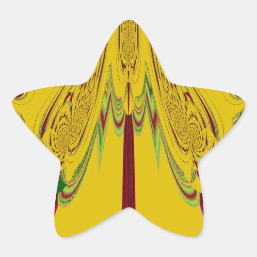 Sticker Étoile jaune (Devant)