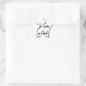 Sticker Étoile Je Suis Le Chef (Sac)
