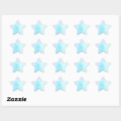 Sticker Étoile Joli design abstrait pastel (Feuille)