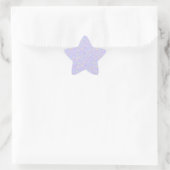 Sticker Étoile Joli pastel violet esthétique (Sac)