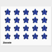 Sticker Étoile Joli T-shirt. (Feuille)