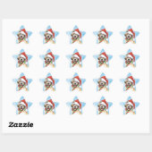 Sticker Étoile Joyeux Howlidays Wheaten (Feuille)