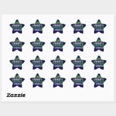 Sticker Étoile Joyeux Noël 2025-86303 (Feuille)