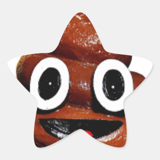 Sticker Étoile joyeux pote emoji (Devant)