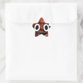 Sticker Étoile joyeux pote emoji (Sac)