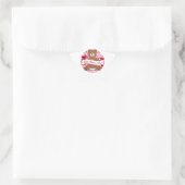 Sticker Étoile Joyeux Valentine ! Teddy bear (Sac)