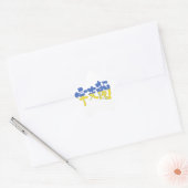 Sticker Étoile [Kanji] Ukraine (Enveloppe)