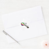 Sticker Étoile La paix est la clé (Enveloppe)