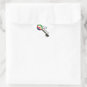 Sticker Étoile La paix est la clé (Sac)