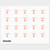 Sticker Étoile La Pêche Est Mon Heureuse Heure (Feuille)