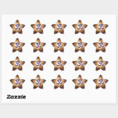 Sticker Étoile La puissance supérieure d'Om (Feuille)