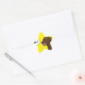 Sticker Étoile Labrador Dog Enseignant bonne note (Enveloppe)