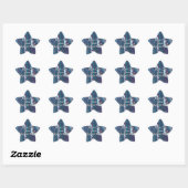 Sticker Étoile Lait déversé (Feuille)