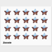 Sticker Étoile lake-powell-5068 (Feuille)