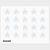 Sticker Étoile Le phare et la jetée (Feuille)