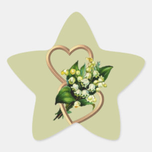 Sticker Étoile Lily de la Vallée